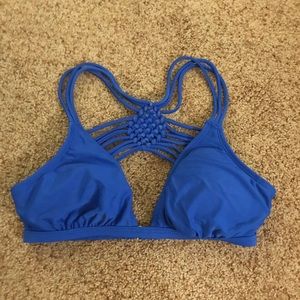Royal Blue Bikini Top